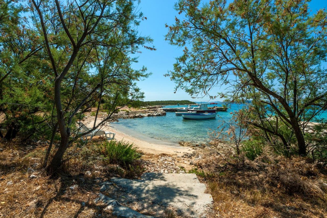Secluded Fisherman'S Cottage Cove Zuborovica, Pasman - 321 Mrljane Exteriér fotografie