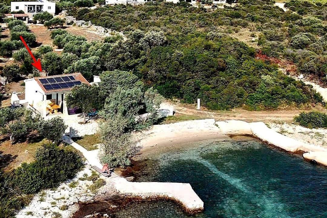 Secluded Fisherman'S Cottage Cove Zuborovica, Pasman - 321 Mrljane Exteriér fotografie